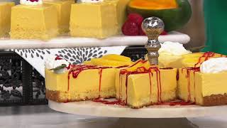 Delizioso Desserts 3.25-lb Mango Mousse Cake on QVC