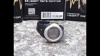 Часы с пульсометром обзор  - Layer 8 - Watches with chest belt heart rate monitor