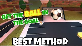 [EASIEST METHOD] How to get the SOCCER BALL in the GOAL! Roblox Jailbreak