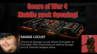 TESTING MY PACK LUCK ON GEARS OF WAR 4 MOBILE!