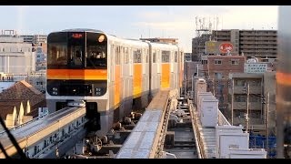 【EOS 6D】多摩モノレール前面展望　Tama Monorail