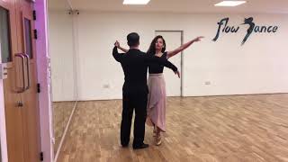 Advanced Foxtrot - Fallaway Slip Pivot & Oversway