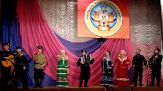 Казачья песня "Ой лели-палели" с элементами умения владения казачьей шашкой.