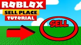 Roblox Studio Tutorial - SELL PLACE