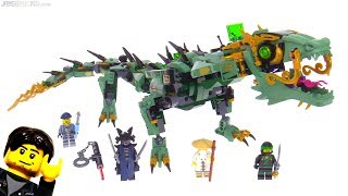 LEGO Ninjago Movie Green Ninja Mech Dragon review ? 70612