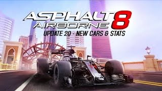 Asphalt 8: Spring 2017 Update Cars - Stats & other info