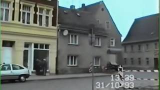 Wurzen 1993 Stadtrundgang Teil 1
