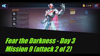Fear the Darkness (Day 3): Mission 9 (attack 2 of 2) - Marvel Strike Force