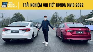 Trải nghiệm chi tiết Honda Civic 2022 - Thiết kế đẹp, thêm trang bị, giảm giá bán, sẽ hút khách