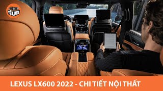 Lexus LX600 2022 Interior - Chi tiết nội thất chuyên cơ mặt đất |Yêu Xe|