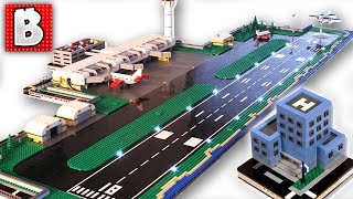 Giant LEGO Airport!!! | How To Build Micropolis LEGO City