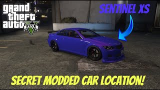 SECRET CAR LOCATION! - SENTINEL XS (GTA 5 Online)