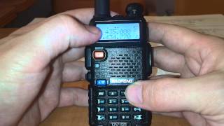 Baofeng - uv5r специфический минус