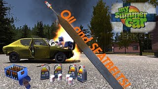 OIL and SEATBELTS! | My Summer Car