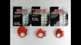 Эрекционные кольца с вибрацией -  Caliber, Hard-on и Buldge