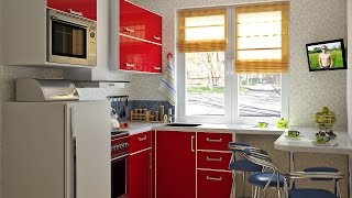 Дизайн кухни в хрущевке 6 кв. м.