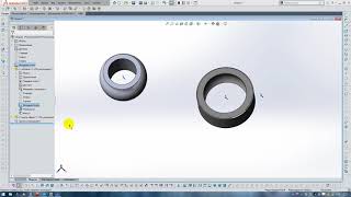 Solidworks создание сборки сферического шарнира