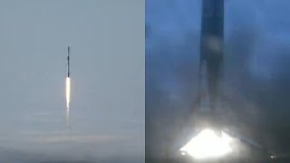 SpaceX Starlink 63 launch & Falcon 9 first stage landing, 5 October 2022