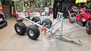 Kvadraciklu piekabes - KVADRIL.LV / Прицеп для квадроцикла / ATV trailer