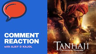 Ajay Devgn & Kajol react on Tanhaji trailer comments | Funniest replies ever ? | Mirchi Prerna
