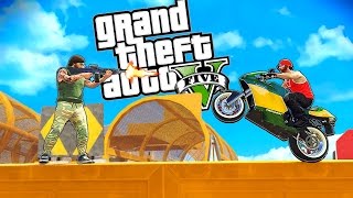 GTA 5 Funny Moments | Danger & Russ Show | PC OPEN LOBBY MOTO SKILL TEST! GTA V Online PC Gameplay