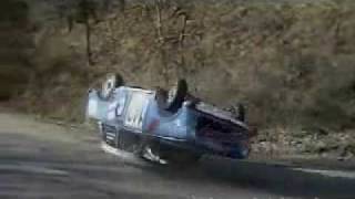 Trabant crash - Bakonya Rallyesprint (2006)