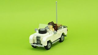 LEGO Old Land Rover. MOC Building Instructions