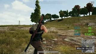 GeForce GT 1030 -- AMD Ryzen 3 1300X -- PUBG FPS Test 1080p High