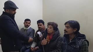 SHAHEEN BAGH PROTEST KI YAH TASVEER NATIONAL MEDIA DESH SE CHOPA RAHA HAI REPORTING RAAT 11 BAJE