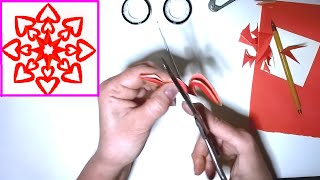 Валентинка-салфетка - просто и быстро вырезать сувенир-валентинку : : DIY Paper Valentine Souvenir