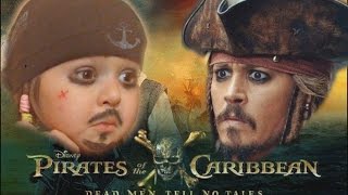 ДЖЕК ВОРОБЕЙ В ДЕТСТВЕ Аглая копия Jack Sparrow in childhood 2017 Pirates of the Caribbean 5