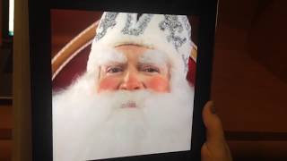 Волшебная новогодняя AR-открытка  дополненной реальности 2018! Новая игра для детей!
