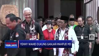 Yenny Wahid Dukung Ganjar-Mahfud MD