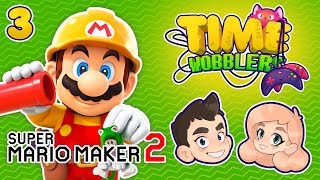 Super Mario Maker 2 - ЧАСТЬ #3: Это Было в Симпсонах | Time Wobblers