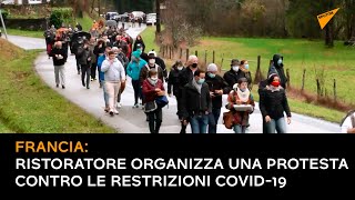 Francia: ristoratore organizza una protesta contro le restrizioni COVID-19