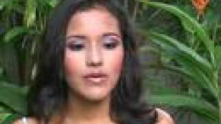 Blind catwalk teen girl model