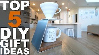 TOP 5 DIY Scrap wood Gift Ideas