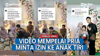 Sambil Nangis, Aditya Minta Izin ke Putri Calon Mempelai Wanita, Videonya Ditonton 17,2 Juta Kali