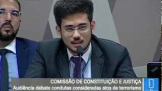 Senador do PT diz que black blocs não são de esquerda e Kim responde (Debate no Senado)
