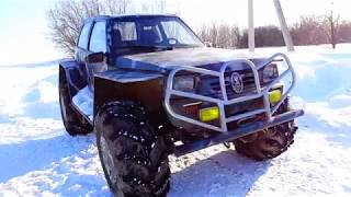 Полноприводная Ока на 42" колесах.