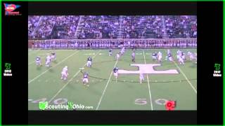 2013 Trevor Brinkman - St Xavier - Sr yr - WR 80 Wks1-5