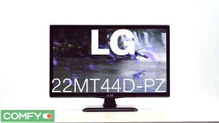 Видеодемонстрация телевизора LG 22MT44D-PZ от Comfy