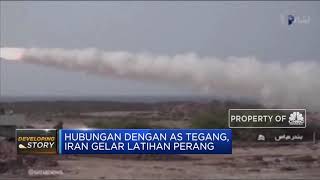 Hubungan dengan AS Tegang, Iran Gelar Latihan Perang