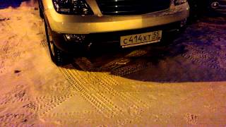 Kia Mohave холодный пуск зимой
