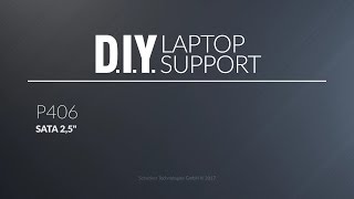 XMG P406, P407 PRO Gaming Laptop: 2,5" SSD HDD / 2,5 inch