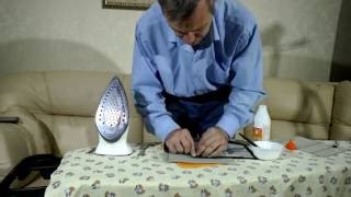 делаем кожаный чехол на планшет, книгу.