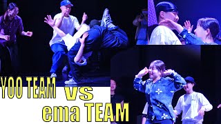 YOO TEAM vs ema TEAM FINAL CROSS FUNKTION vol.3 DANCE BATTLE