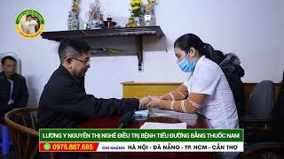 Lương Y Nghê đang khám cho bệnh nhân tiểu đường, đường huyết 10,7  đang dùng thuốc tây