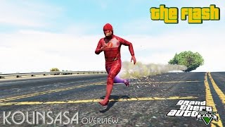 GTA 5 The Flash - Сила супергероя Flash