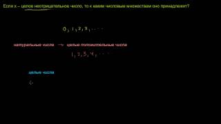Множества чисел 3